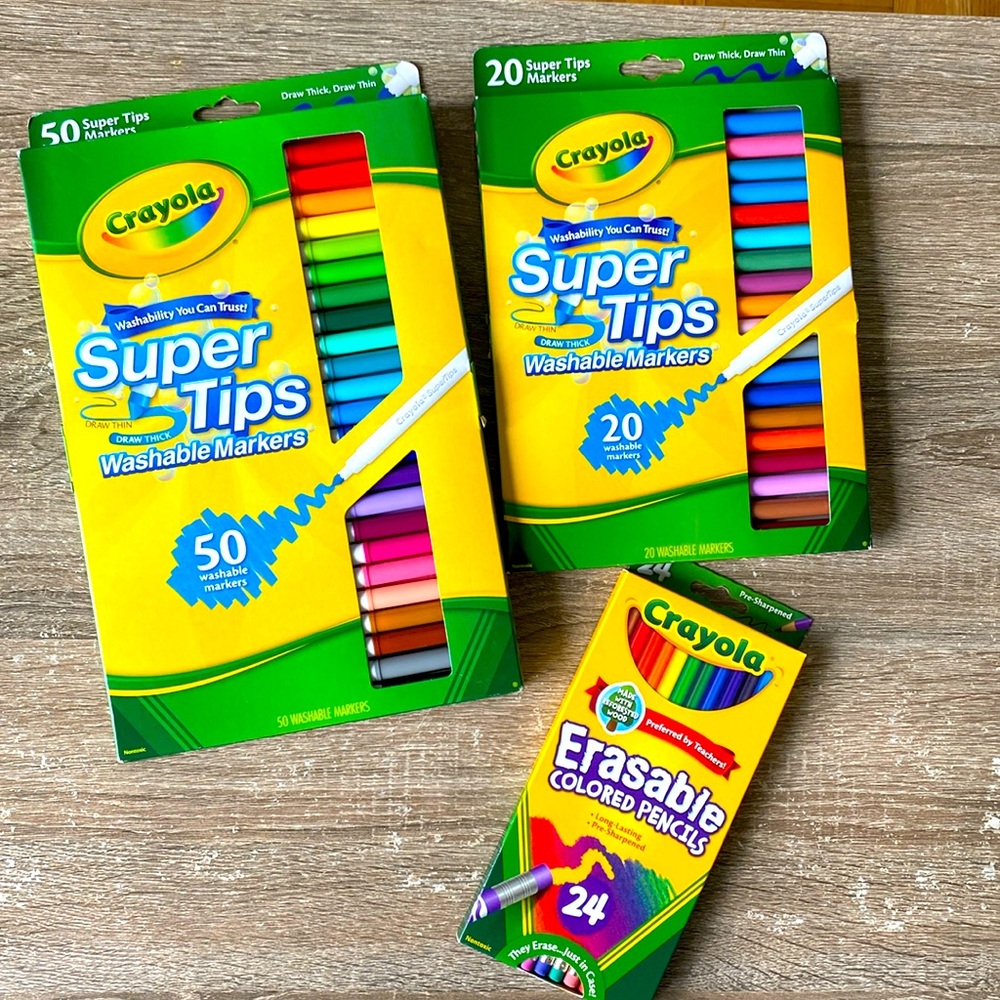 Markers and colored Pencils ✏️ Brand new